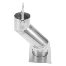 Regenkettenadapter für Dachrinnen Langlebiger Regenwassersammler für Fallrohre Teiliges für Einfache Installation und Effektive Wasserableitung