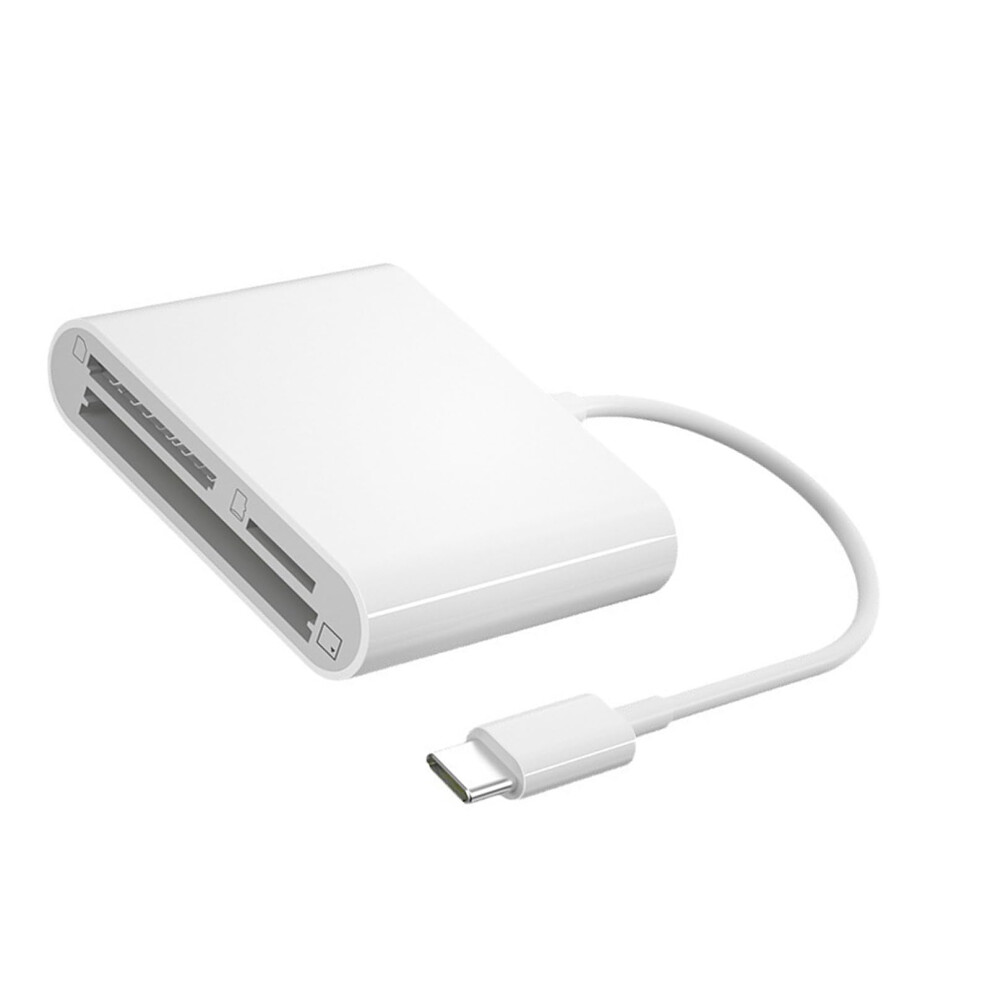 3Slot Usb C Card Reader For Tf Memory Cards Simultaneous Read And Write Adapter For Phone Laptop Camera 9067246303327