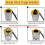 Mouse Trap, Mouse Trap with Bucket Lid, Foldable Mouse Trap with Automatic Lid, with Tilt, Automatic Reset 2