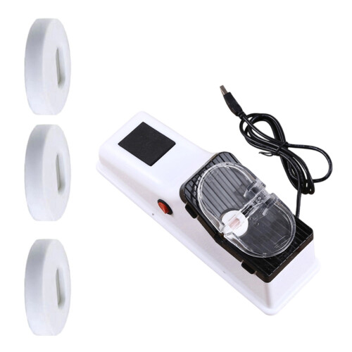 Professional Double Sided Electric Blade Sharpeners-White