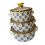 Pack of 3 User Friendly Enamel Pot Set for Modern-graygrid 1
