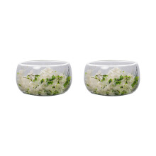 Double Layered Dry Flower Serving Bowl Shatterproof Heatproof-4