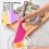 Pack of 4 Multifunctional Silicone Spatulas with Ergonomic 2