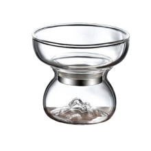 Portable Glass Teas Filter Borosilicate Materials Heat-Clear