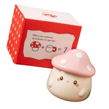Birthday Christmas Gift Ceramic-Mushrooms gift paper box