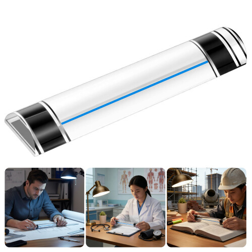 Easy Carry Magnifier Rulers Sliding Indicator for-blue line 2