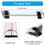 Easy Carry Magnifier Rulers Sliding Indicator for-blue line 4