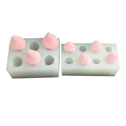 Silicone Mold for Strawberry Chocolate Making Baking Supplies-2 1