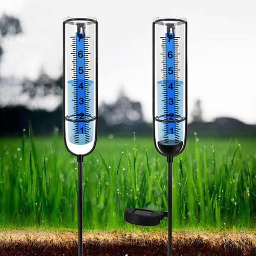 Outdoor Rain Collector Solar Light Feature-Without solar lights 2