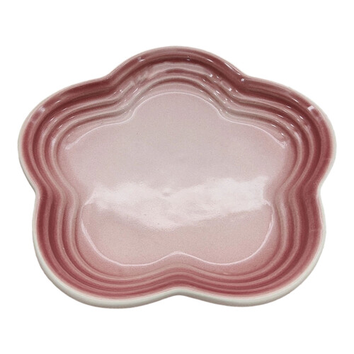 High Quality Ceramics Appetizer Plate with Under-light pink