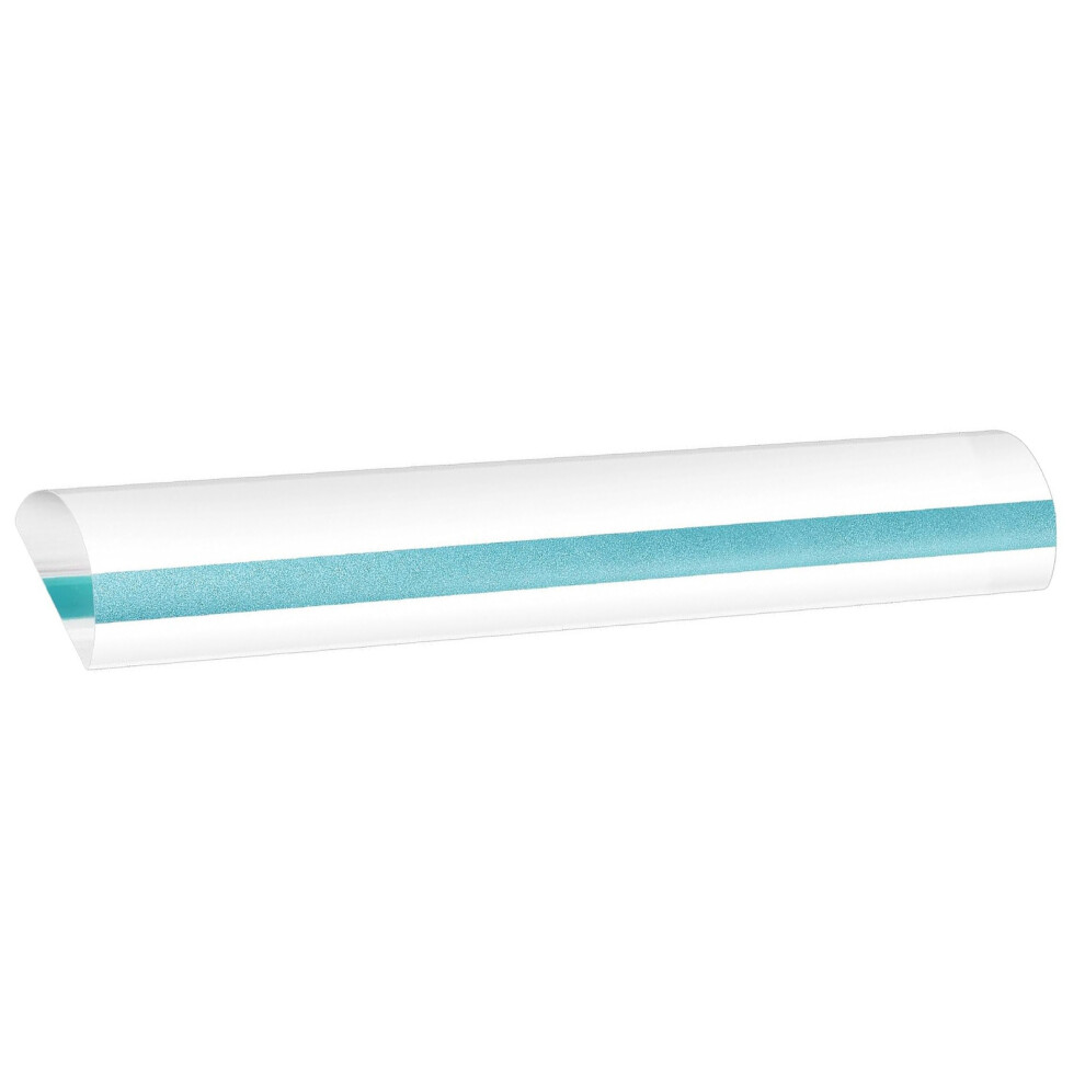 Portable 6In Magnifying Ruler Bar With Guiding Marker- Blue 7696000919119