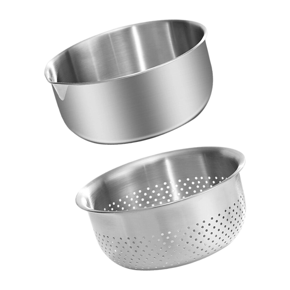Vegetable And Rice Strainer Basket Fruit Drain Bowl For-21Cm 7696000918082