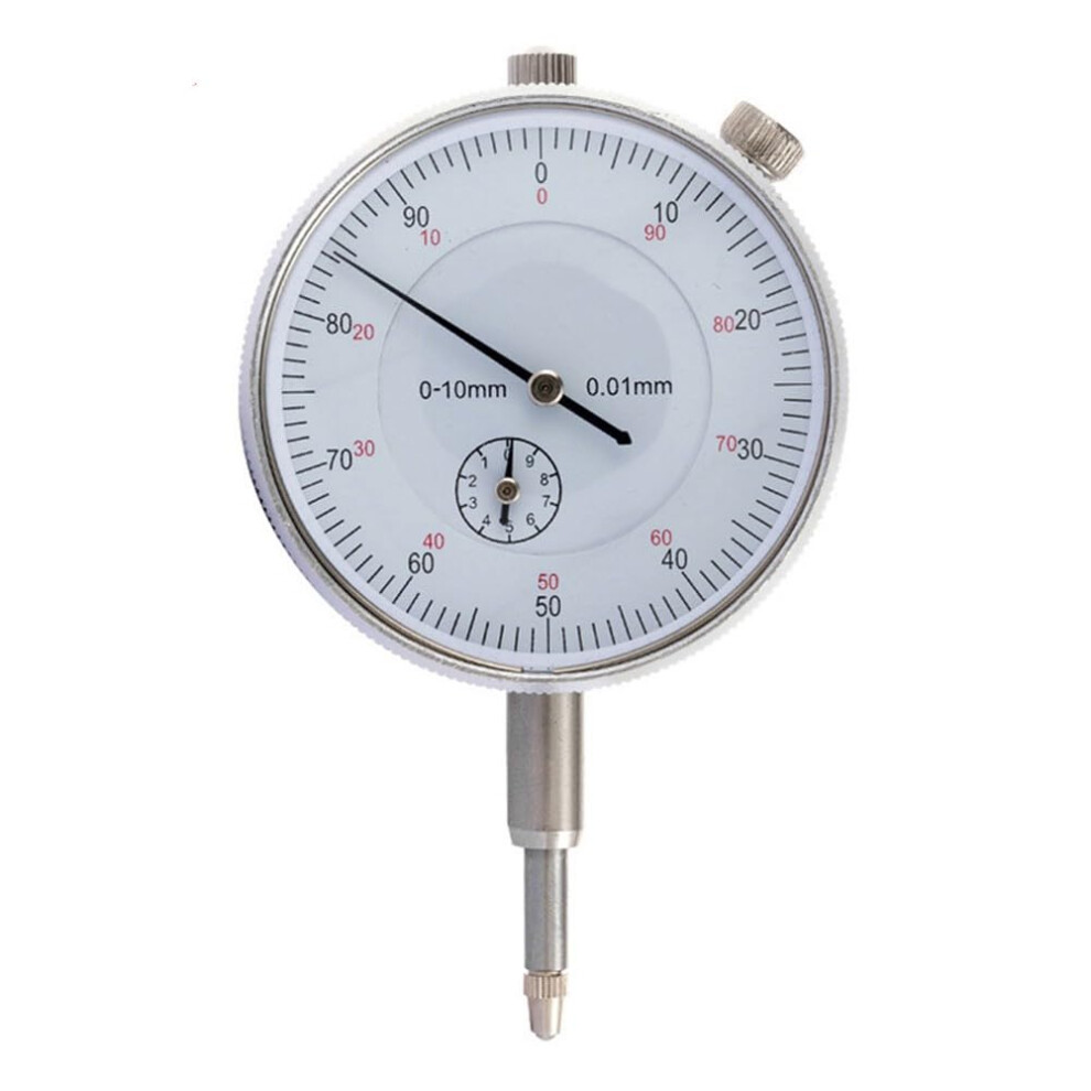 Indicator Gauge 010Mm With 0.01Mm Resolution Concentricity Testing Instrument For Mechanical Engineering Workshop 9339159641019