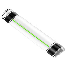 6 Inch Magnifying Rulers Sliding Marker 2X Magnifier-green line