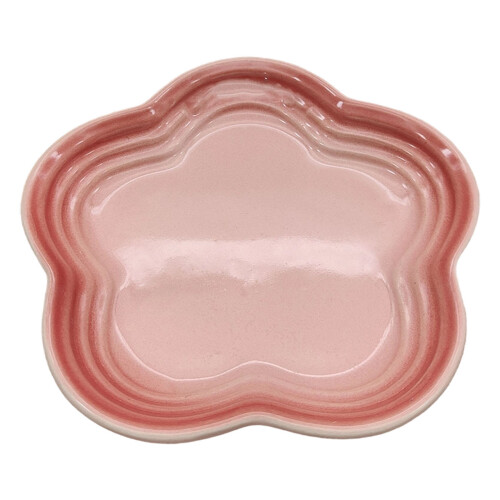 Durable Ceramics Sauce Dish Feature Elegant Design-Dark pink