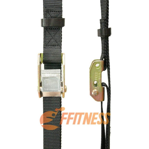 Gym Rings with ABS Straps Diameter 23 cm Black 1