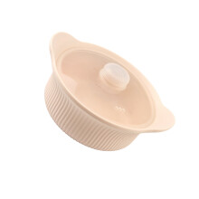 3 Compartments Microwave Pot NonStick Microwave-xiao hao