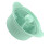 Microwave Steaming Pot with Handle and Lid-green large size 1