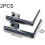 Professional Table Tennis Net Post Clamp Stand Set Pong Spring Clamp Net Rack Universal Compatibility 3
