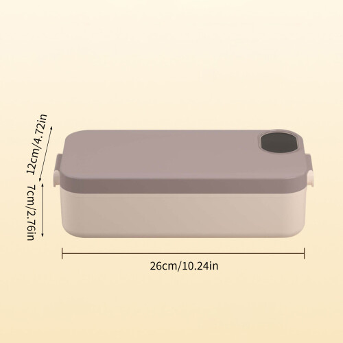 Durability 304 Stainless Steel Heating Lunch Container for-Pink 1