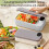 Durability 304 Stainless Steel Heating Lunch Container for-Pink 7