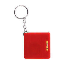 Easy to Carry Keychains Mini Tape Measure Equipped with-Red