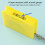 Easy to Carry Keychains Mini Tape Measure Equipped with-Red 6