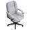 Living And Home Swivel & Height Adjustable Office Chair with High Back, Light Grey 2
