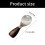 Wooden Handle Rice Spoon Paddle Household-Plastic handle squar 3