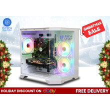 Gaming PC Intel Core i7 6th Gen 16GB DDR4 1TB SSD 6GB RTX 3050 Win 11 - Refurbished