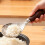 Wooden Handle Rice Spoon Paddle Household-Plastic handle squar 6