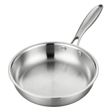 Multi Purpose Stainless Steel Saute Pan With Corrosions-26CM