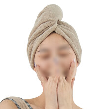 Anti-Frizz-Haarwickel aus Mikrofaser, langlebig und leicht zu transportieren, weiches und leichtes, schnelltrocknendes Haartuch, schützt die