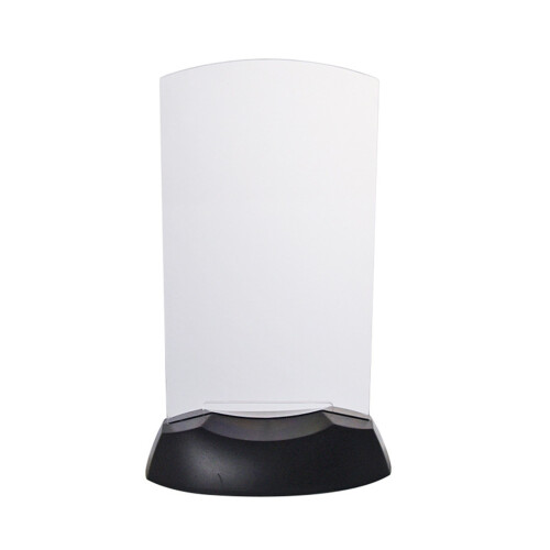 Elegant Plastic LED Glowing Board Portable Sign Holder with