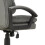 Living And Home Swivel & Height Adjustable Office Chair with High Back, Grey 5