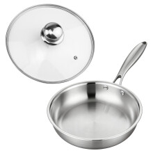 Stainless Steel Saute Pan Even Heat Distribution-26CM
