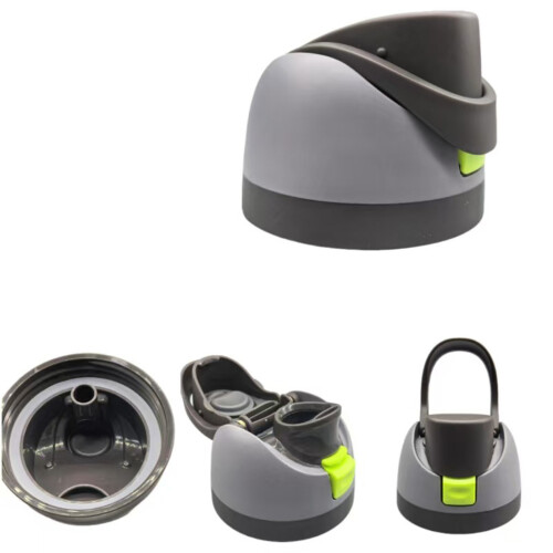 Multiple Brand Suitable Insulated Bottle Cap-black gray green