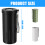 3D Printed Portable Pistachios Snacks Nut Bowl Cup-Black 3