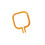 Ensemble d'adaptateurs de sport innovants avec-Orange#ff6600 1