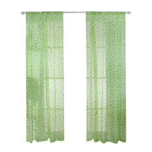Transparante gordijnen voor ramen, gemaakt van polyester met een decoratief, lichtdoorlatend ontwerp, elegante raamdecoratie voor slaapkamer,