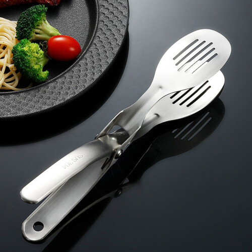 Stainless Steel Multiple Use Kitchen Tongs for Barbecue Steak 1
