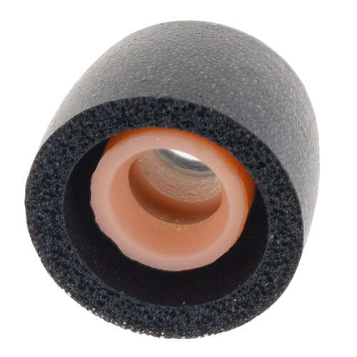 Wear Resistant Sponge Earbud Covers Easy Installation-Black S