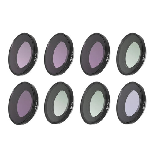 Scratch Resistant Lens Filter for Action Cameras-Combination F