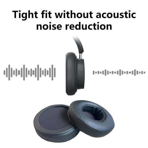 1Pair Ear Pad Replacement Protein Leather Earpads Ear Cushions 1