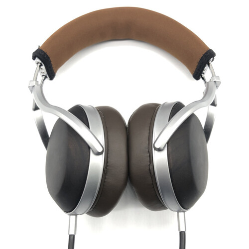 Soft Headband Cushion Cloth Headphone Cover Replacement-brown 1