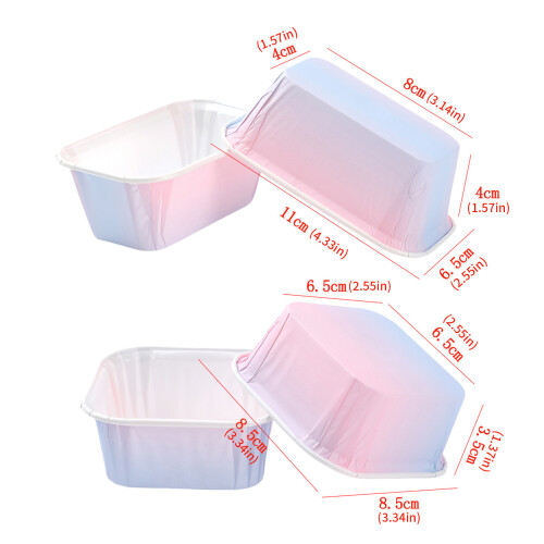 50pcs Leak Proof Cupcakes Liners User Friendly-square 2