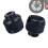 Motorcycle Fork Sliders Front Fork Crash Protectors for Moped Scooter Damage Protection Black 1