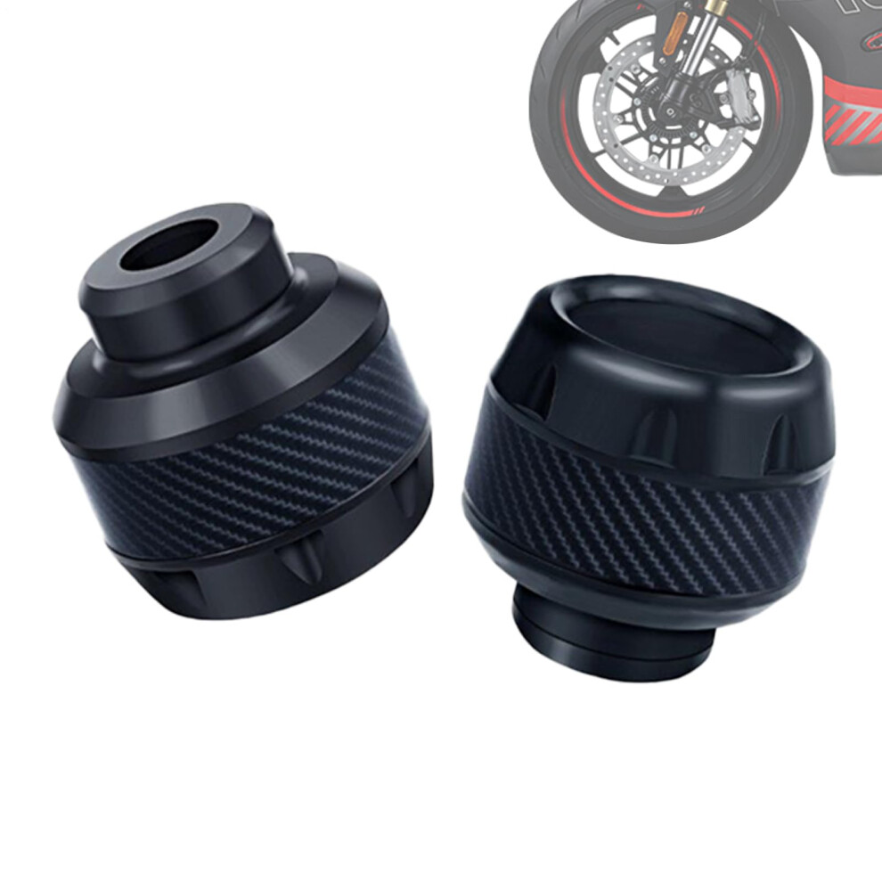 Motorcycle Fork Sliders Front Fork Crash Protectors For Moped Scooter Damage Protection Black 9067246304478