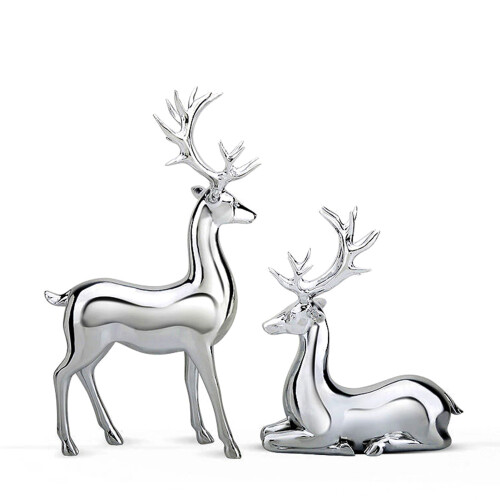 1 Paar Hirschfiguren, Heimdekoration,