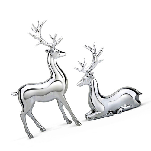 1 Paar Hirschfiguren, Heimdekoration, 2
